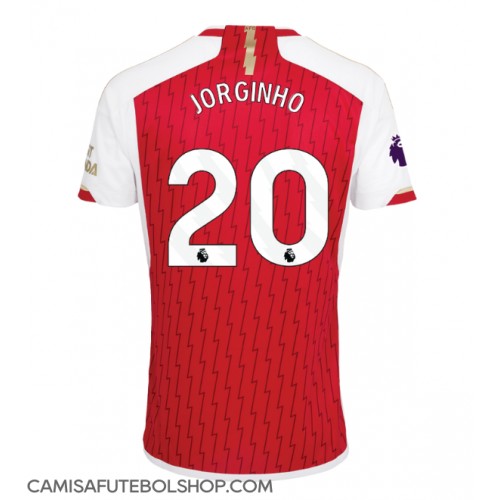 Camisa de time de futebol Arsenal Jorginho Frello #20 Replicas 1º Equipamento 2023-24 Manga Curta